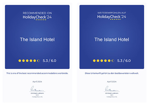 holidaycheck top quality 2024 The Island hotel Crete